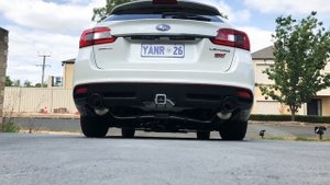 Subaru Levorg 2.0 sti sport gets Invidia R400 exhaust upgrade