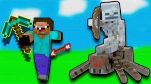 НУБик играет первый раз в Майнкрафт #2 ЧТО ЭТО ТАКОЕ видео   про Minecraft