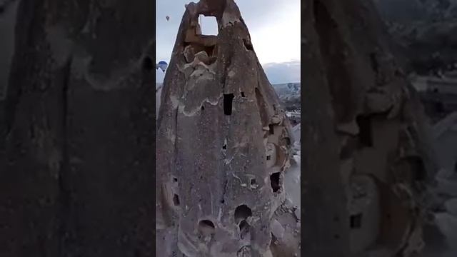 Полет на воздушном шаре. Каппадокия. Турция. Клип