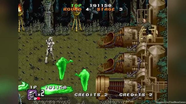 Michael Jackson's Moonwalker - All Bosses (Arcade) смотреть онлайн