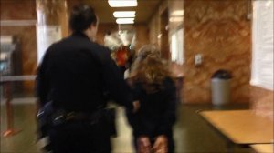 Jami Tillotson Arrested, Taken Downstairs 1/27/2015