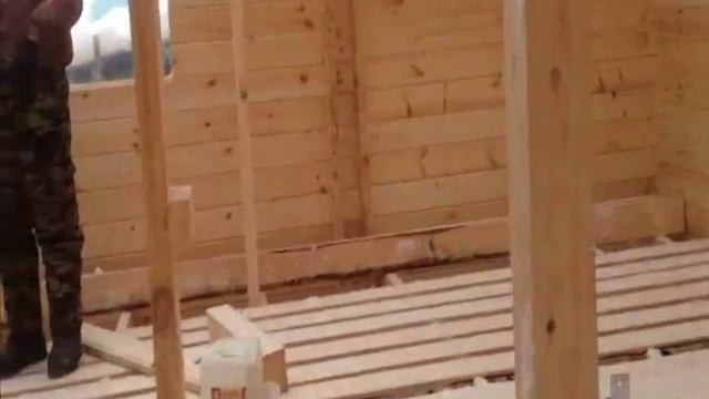 Дом из Двойного бруса. Стенокомплект смотреть онлайн