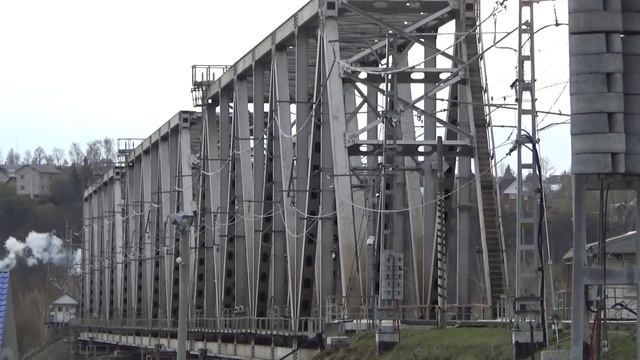 Живой паровоз! Еа-3113 с поездом Победы. Чусовой. The american steam locomotive in Russia. смотреть онлайн