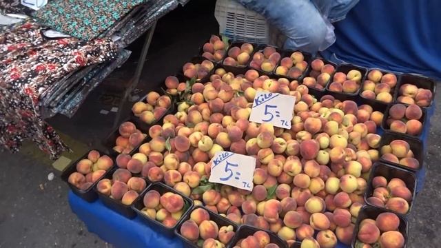 Аланья Цены на рынке на черешню абрикос клубнику овощи фрукты смотреть онлайн