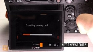 How to Format SD Card on Sony Alpha Camera