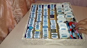 Органайзер для ниток мулине своими руками