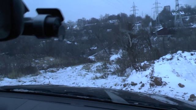 Н.Новгород. выезд с ул. Артельная на ул. Бекетова ( декабрь 2014 ) смотреть онлайн