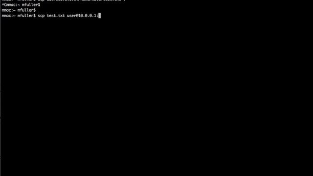 Transfer Files and Directories with the "scp" Command смотреть онлайн