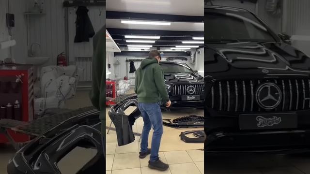 Карбоновый GLE ??? #карбон #carbon #тюнингmercedes #тюнинг #тюнингателье