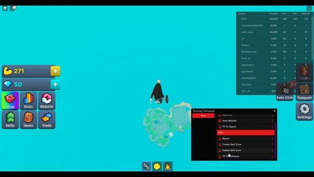 Roblox TRAINING SIMULATOR Script - Auto Lift | Auto Rebirth | Create Safe Zone смотреть онлайн