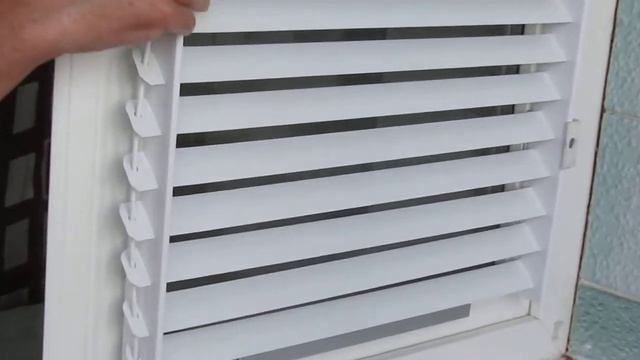 установка жалюзи comfortfix на глухое окно ламель ширина 35 мм