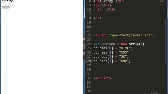14 How to create Array in JavaScript in Urdu - JavaScript Tutorial in Urdu