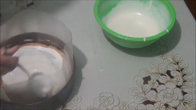 Торт Молочная девочка/Сметанный крем
