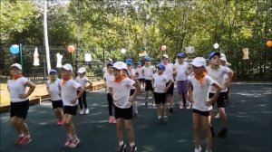 Открытие спортивной площадки в детском саду № 9 "Золотой петушок"