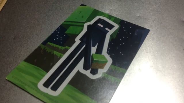 Minecraft Sticker Collectibles Unboxing!!! смотреть онлайн