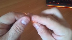 Зубчатый край спицами