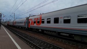 Отправление поезда № 479/480 "Сухум-Санкт-Петербург" со станции Тула-1-Курская