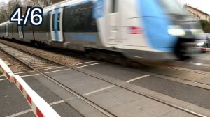 Звук проезжающего электропоезда мимо (6 вариантов)