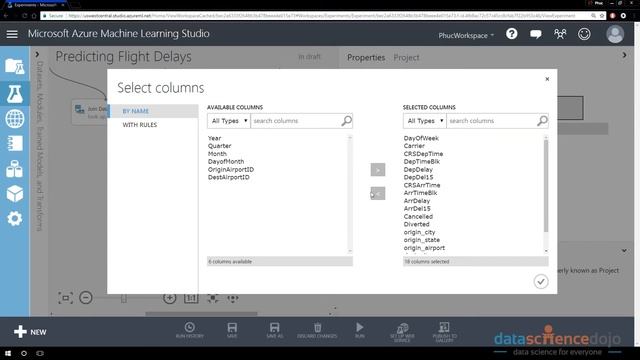 Dropping & Selecting Columns | Intro to Azure ML Part 7 смотреть онлайн