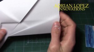 How to make paper airplane, Ring Thing (John Collins)