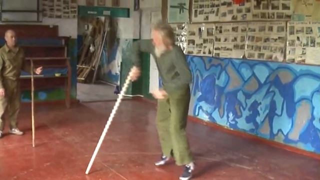 Обкатка палки   учебное упражнение 