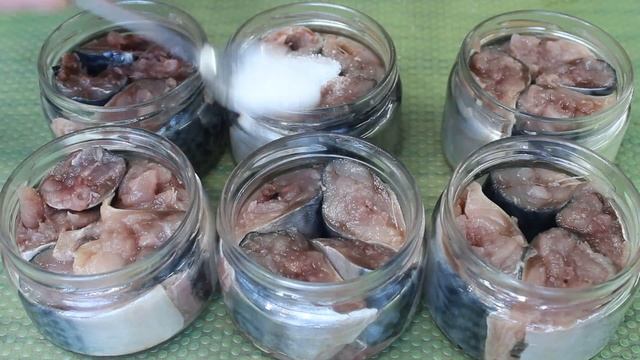 Рыбные консервы из сайры без автоклава. Домашние консервы из рыбы.