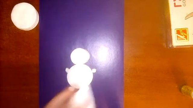 Зайчик из ватных дисков DIY смотреть онлайн