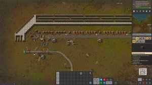 Factorio оборона периметра, модульная стена, поезд снабжения.