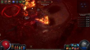 Path Of Exile- Hardcore BOSS, Malachai The Nightmare Part 3, The Harvest.