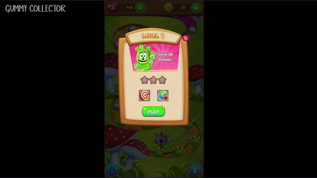 Bubble Gummy Bear Pop Bubbles Video Game - Levels 1 - 10 - Gummy Bear Song смотреть онлайн