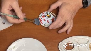 Новогодние игрушки из спилов дерева. Делаю декупаж. Christmas toys made of wood. I do decoupage.