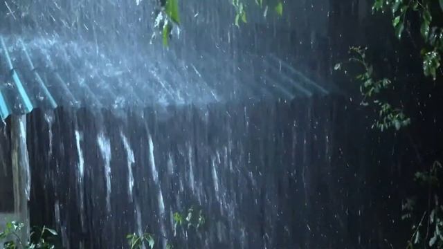 Быстрый легкий и крепкий сон под шум проливного дождя и грома смотреть онлайн