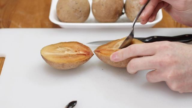 How To Eat Sapodilla | What Does Sapodilla Chico Sapote Taste Like?