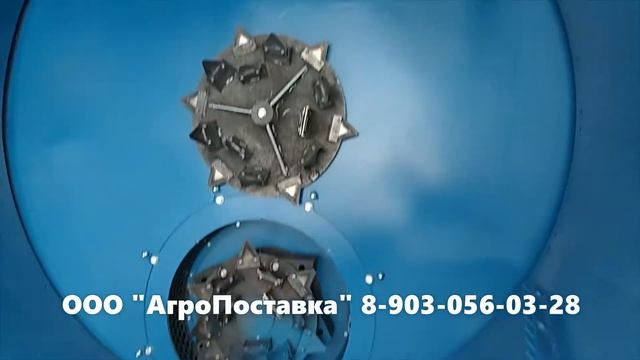 Измельчитель рулонов сена и соломы ДПМС-22Р. Обзор на стенде. смотреть онлайн