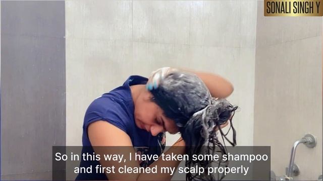 My Realistic Full Day Hair Care Routine || HOW I GET LONG & Straight HAIR Naturally #ad смотреть онлайн