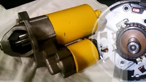 Ремонт стартера от VW Passat B5 BOSCH 0001 107 068 2022