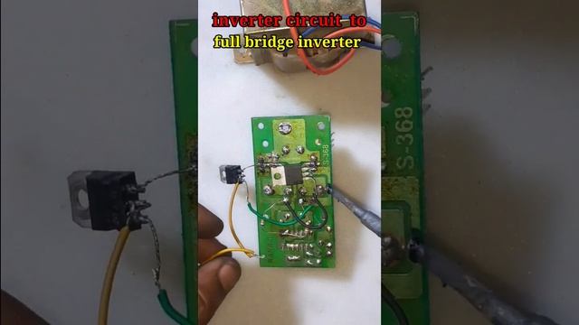 inverter circuit to full bridge inverter