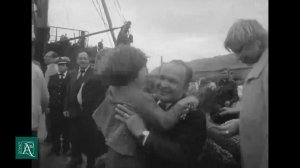 "Рыболовный траулер "Боцман" возвратился с богатым уловом", 1983 год. Архив Сахалинской области