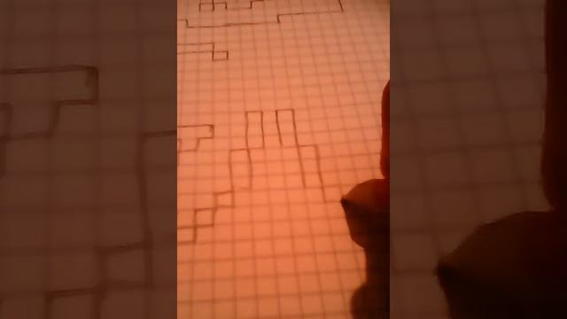 Как нарисовать бантик по клеточкам смотреть онлайн