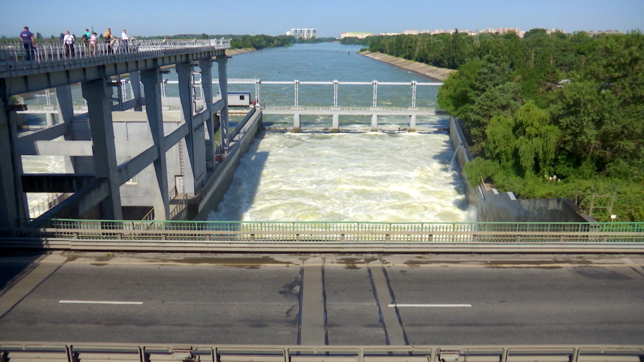 Краснодарское море водохранилище