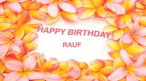 Rauf   Birthday Postcards & Postales - Happy Birthday