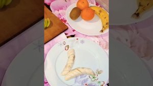 Красивая?Фруктовая Нарезка на Праздничный стол.Фруктовая Пальма из Бананов ?Киви?И Мандаринов??