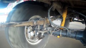 S-образный изгиб рессоры. УАЗ, задний военный мост, пониженная передача.