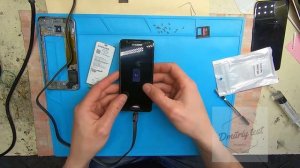 Samsung Galaxy A3 A310F, разборка, замена аккумулятора.
