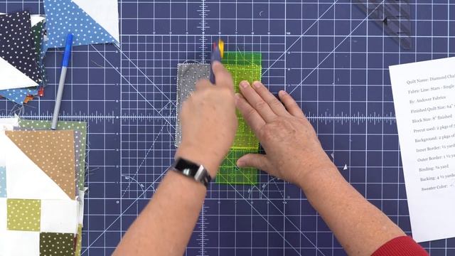 Make a "Diamond Chain" Quilt with Jenny Doan of Missouri Star (Video Tutorial) смотреть онлайн