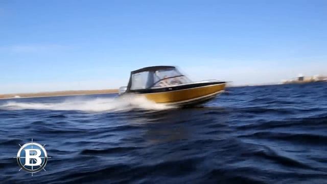 Моторный катер Волжанка 57 Классик - Ходовое видео / Volzhanka 55 Classic test-drive смотреть онлайн