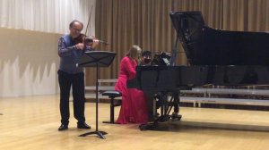 GRANADOS – Intermezzo from ‘Goyescas’ for VIOLIN / Christian Ifrim and Maruxa Llorente