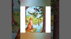 Басни Крылова. Ворона и лисица. 3 класс