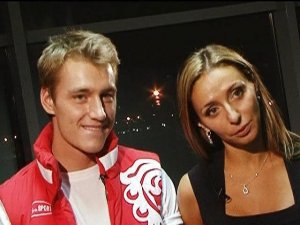 Четвертый этап. Татьяна Навка, Алексей Воробьев. Т.... Лед и пламень. Фрагмент выпуска от 10.10.2010