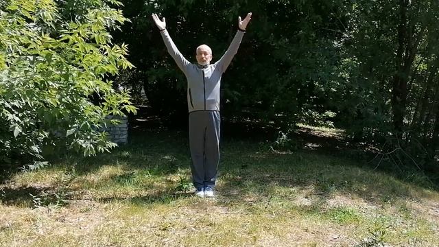 Восемь кусков парчи. Ба Дуань Цзин. Eight pieces of brocade.《八段锦》 смотреть онлайн